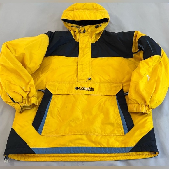 Vintage 1990's Columbia Sport 1/4 zip pullover anorak jacket Womens Size Large - Picture 4 of 12
